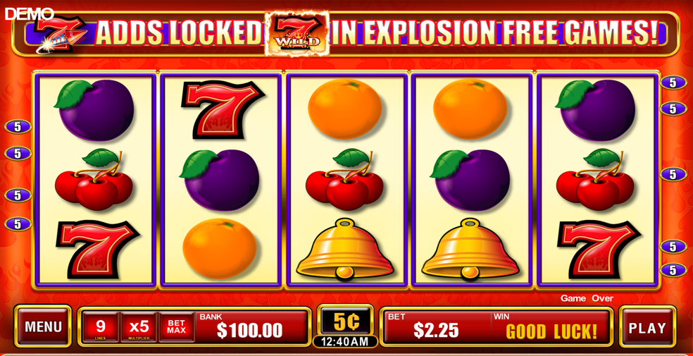 Sevens Bonus slot